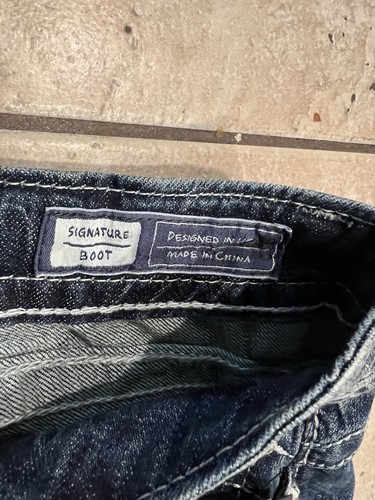 Miss Me Jeans Damen 30x34 Signature Boot Cut Cowgirl verzierte Pattentaschen - Bild 3 von 12