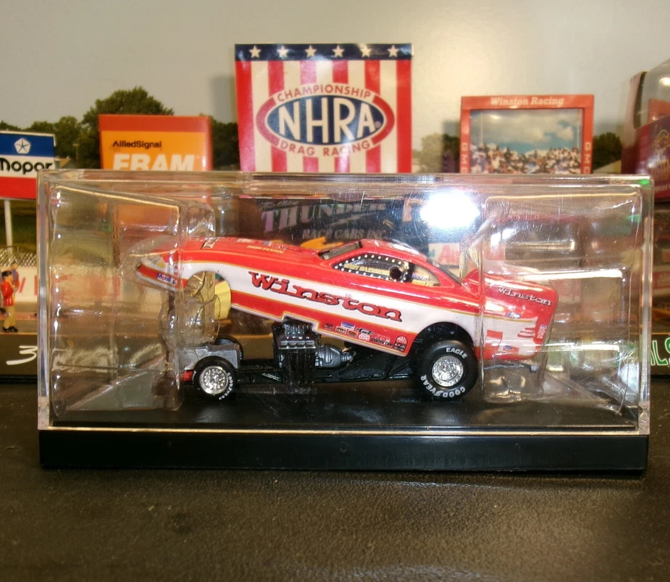 WHIT BAZEMORE 1997 FORD MUSTANG WINSTON NHRA FUNNY CAR ACTION RACING MIB - Image 2 of 4