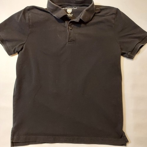 Giordano antimikrobielles Poloshirt Herren Small Tapered Fit Freizeit minimal modern