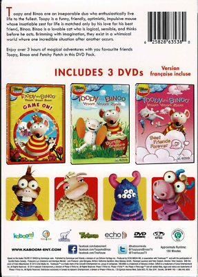 Treehouse Presentz -Toopy & Binoo 3 DVD Collection - BILINGUAL