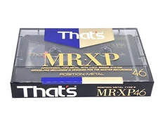 THAT'S MR-XP 46  Blank Audio Cassette Tape (Sealed) NOS! New!