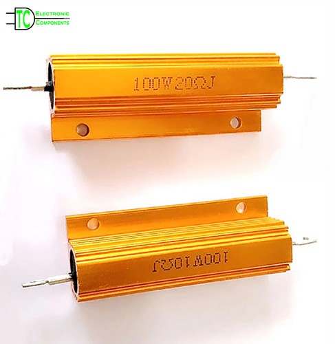 100W Power Resistors Aluminium Shell 5% J 0.01ohm to 100K ohm 95 values - Picture 5 of 8