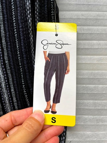 Jessica Simpson Women's Soft Printed Pant Pockets Pull On Ankle Length Size S - Picture 7 of 12