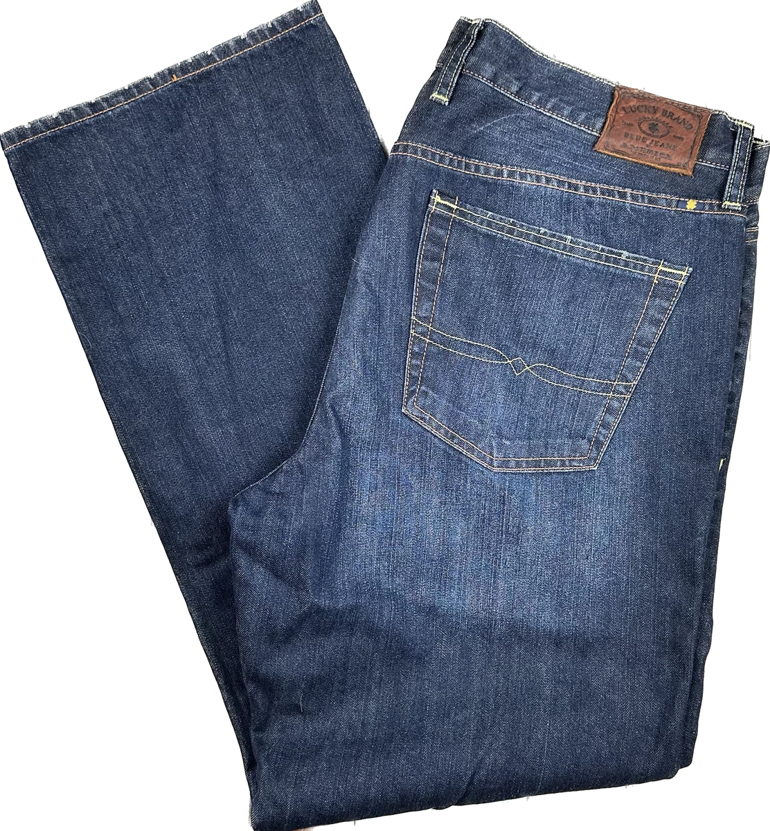 Lucky Brand U.S.A Vintage Straight Mens Jeans Size 38 32