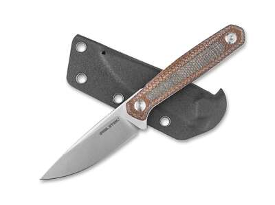 Real Steel Dex Micarta Natural & Green Messer Feststehend K110 Outdoor  02RE113