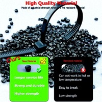 100 BLACK CABLE ZIP TIES Heavy Duty UV Resistant UL 4 6 8 10 12" 15 18" 24 & 36" 4