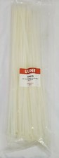 Nylon Natural Cable Ties 24" 80 lbs 100 Pack