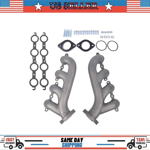 LS Swap Cast Iron Manifold flange w/ Gasket Fits for Chevrolet 4.8L 5.3L 6.0L - Picture 3 of 12