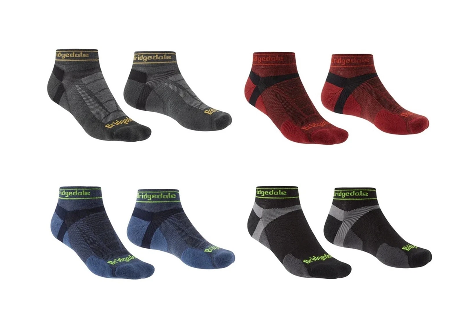 Bridgedale Men's Ultra Light T2 Merino Sport Low Cut Trail Running Socks
Opens in a new window or ta
