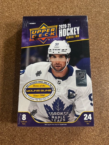 2020-21 UPPER DECK UD SERIES 2 HOCKEY FACTORY SEALED HOBBY BOX NHL