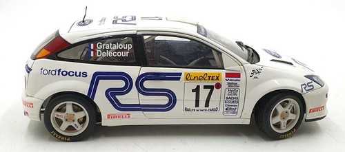 Autoart 1/18 Scale Diecast DC14525S - Ford Focus WRC #17 RMC F.Delecour - Picture 4 of 6