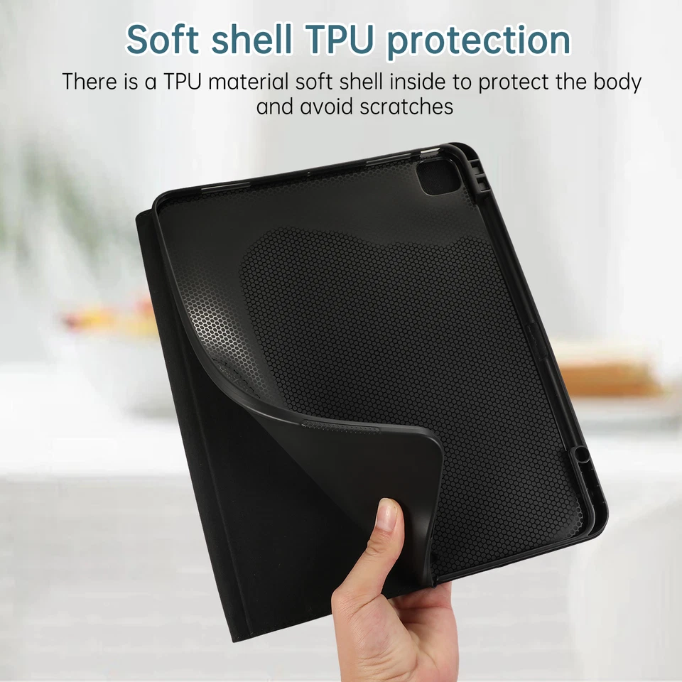 Funda delgada con soporte para tablet Samsung Galaxy Tab A 8.0 SM-T290/A9+/S9 FE+ Foto 2 de 4