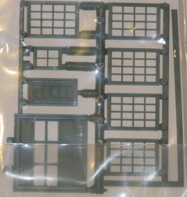 Pikestuff HO Scale 541-3000 Machine Shop Windows 8 Pack