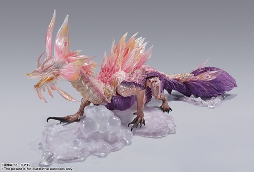 S.H.MonsterArts Monster Hunter Rise Sun Break Mizusune Figur Bandai SH - Bild 6 von 11