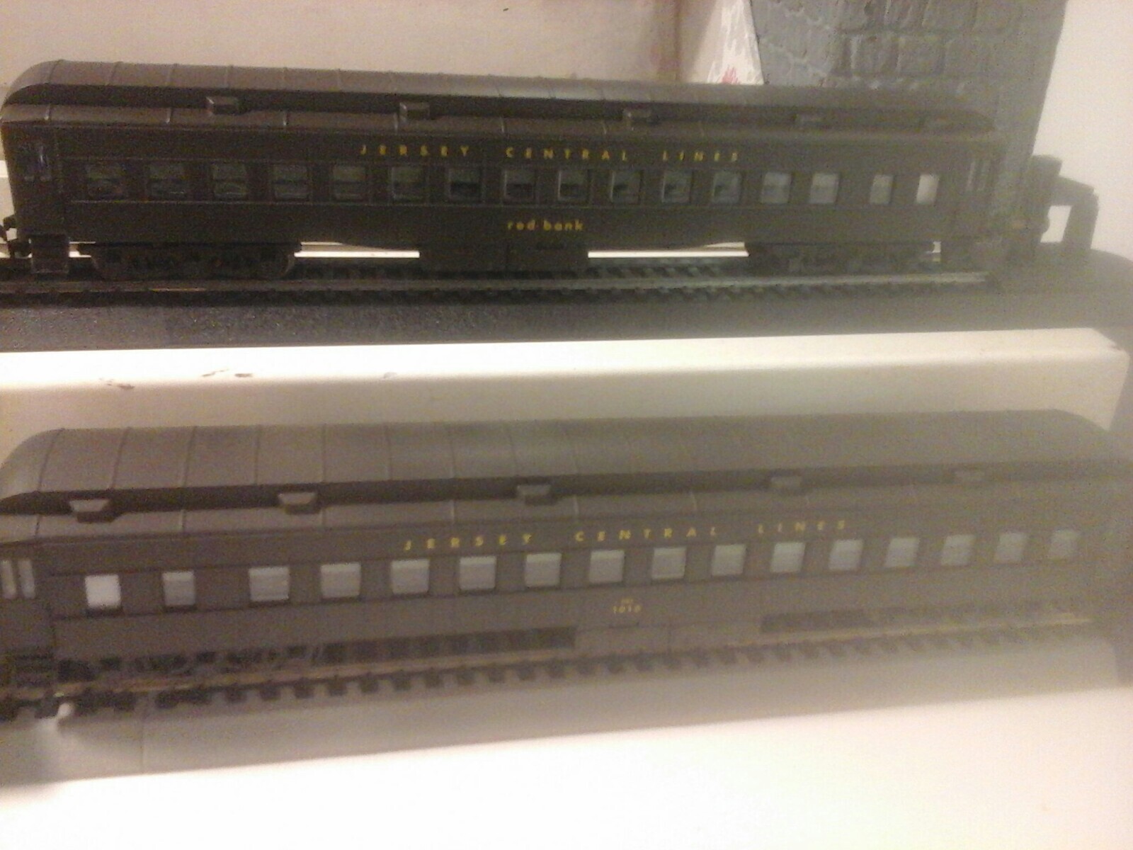 HO SCALE PASSENGER CARS LOT 6 TOTAL JERSEY CENTRAL LINES PRE OWENED