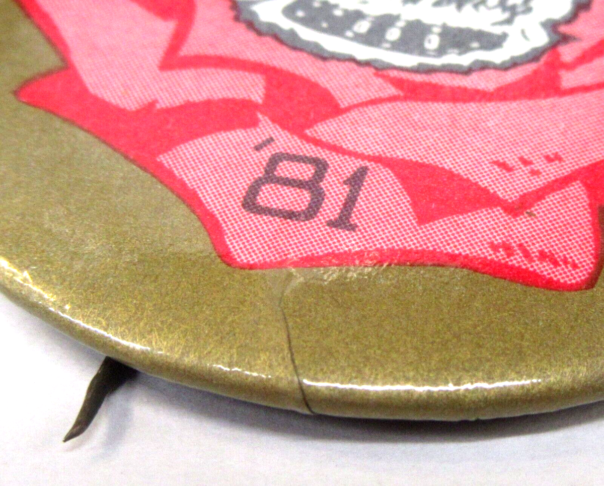 scarce uncommon Rose Bowl 1981 UW HUSKIES football 2.25 scarce uncommon Rose Bowl 1981 UW HUSKIES football 2.25