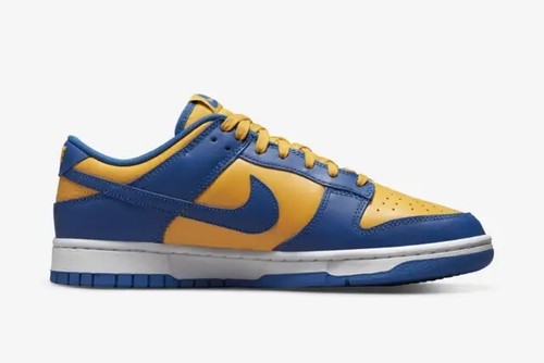 Nike Dunk Low Blue Jay and University Gold DD1391-402 Yellow Men's US4-14 NEW - 第 5/10 張圖片
