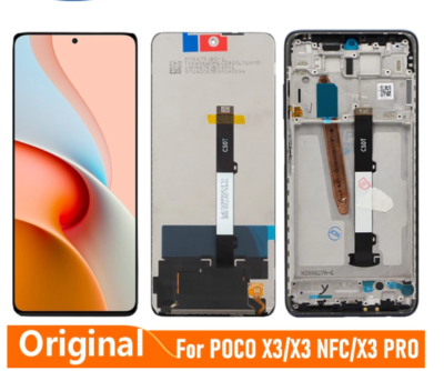 For Xiaomi POCO X3 POCO X3 Pro LCD DisplayTouch Screen Digitizer +