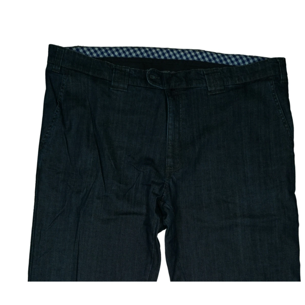 Luigi Morini Bremen Homme Chino Jeans Stretch Pantalon Bleu