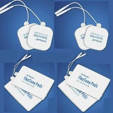 DR HO'S Pain Therapy System Replacement Large Flex Tone Small Electrode Gel Pads