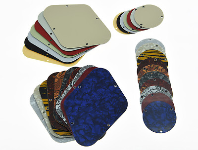 LP Back Control & Switch Plate Hohlraumabdeckung passt Gibson Les Paul verschiedene Farben