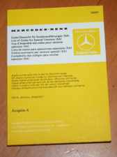 Mercedes Benz Special Editions (SA) Truck Edition A 1980