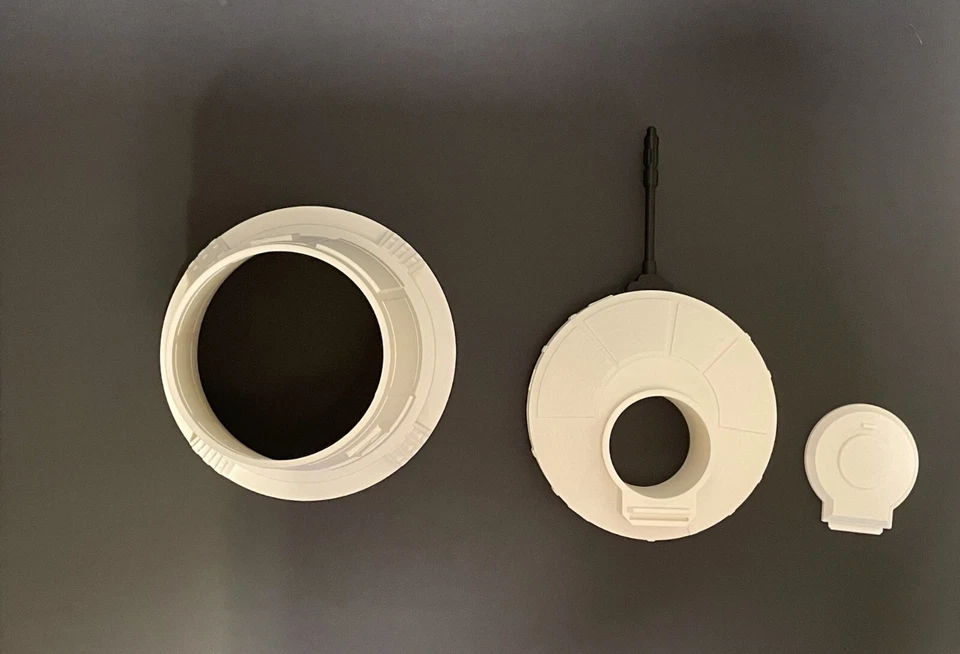 Torreta de Batalla Star Wars Serie Negra Escala 1:12 Sin Batería Impresión 3D Foto 3 de 3