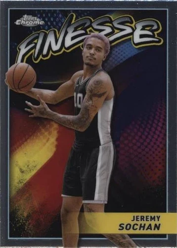 2023-24 Topps Chrome - Jeremy Sochan #F-20