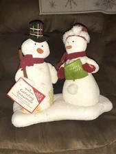 hallmark tabletop decoration snowman