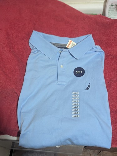 PHENOMENAL NAUTICA 3XLT NWT POLO STYLE PULLOVER SS SHIRT NEW PHOTOS 12/6/24 - Picture 3 of 16