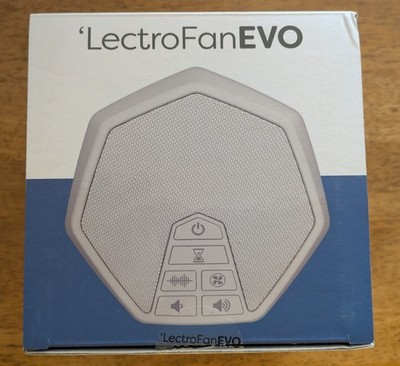 LectroFan EVO White Noise Sleep Sound Machine WHITE - *used* ASM1020
