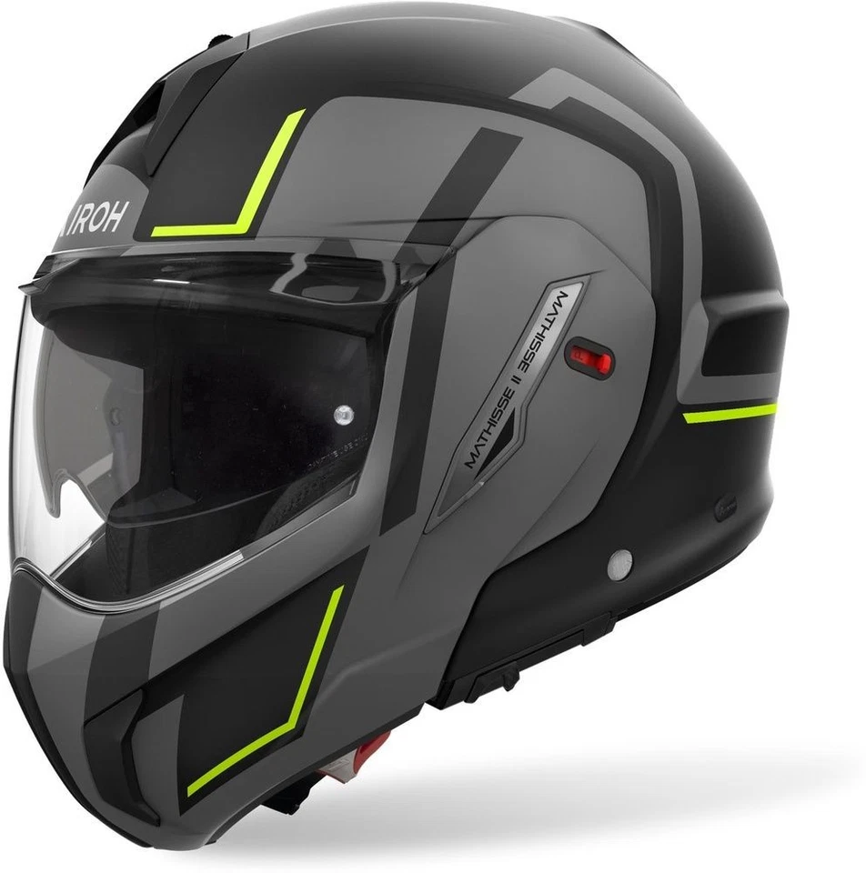 Airoh Klapphelm Helmet Mathisse Ii Genius Yellow Matt 57-25060 - Bild 1 von 1