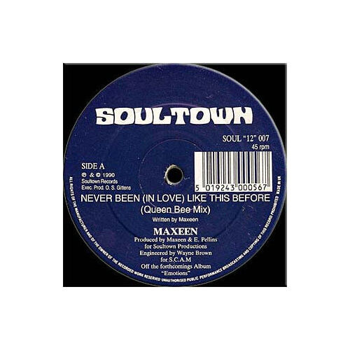 Maxeen - Never Been (In Love) Like This Before (VINYL) - Bild 2 von 3