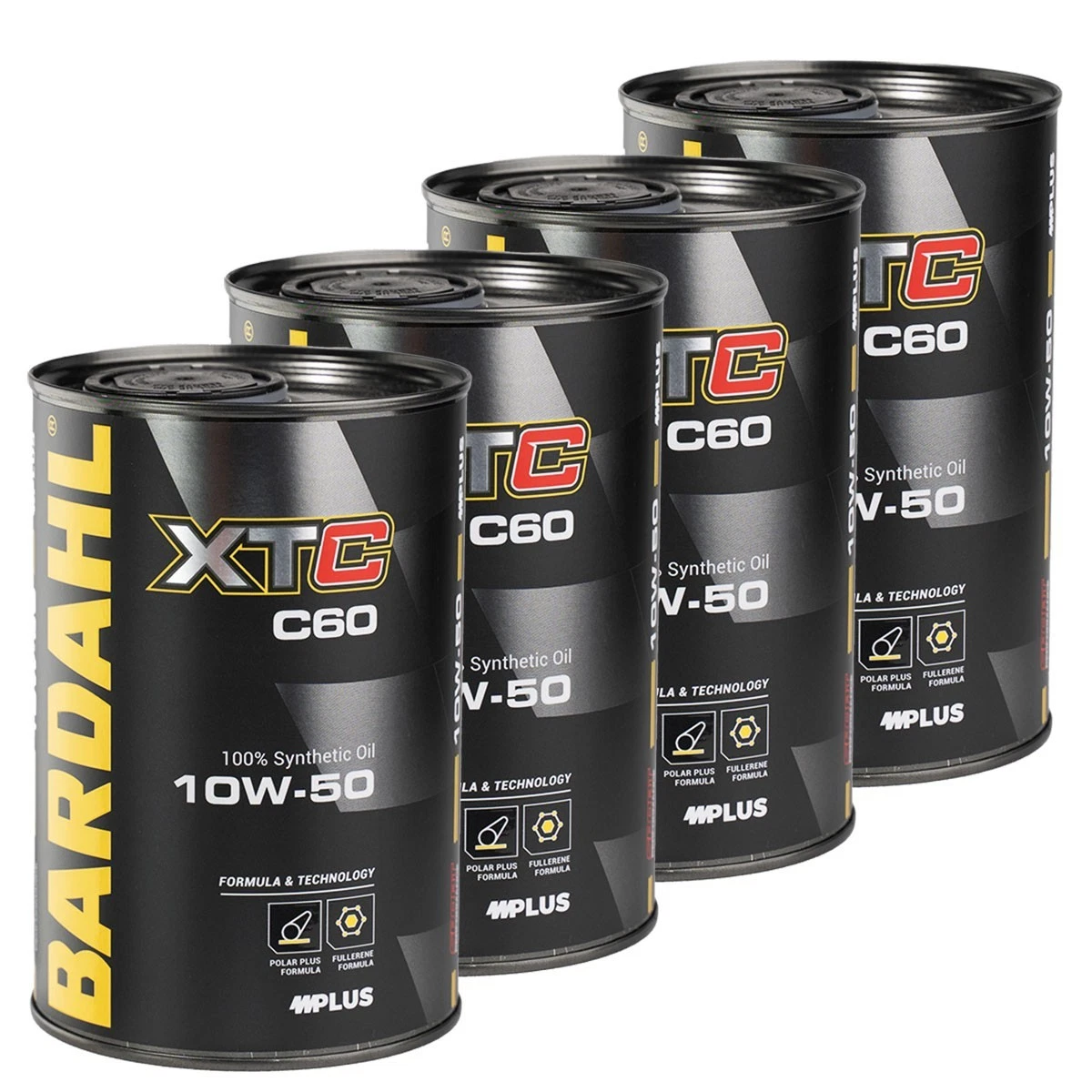 4Lt OLIO MOTORE 100% SINTETICO MOTO 4T BARDAHL XTC C60 10w50 MA2