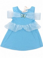Blue Butterfly Tulle Baby Dress