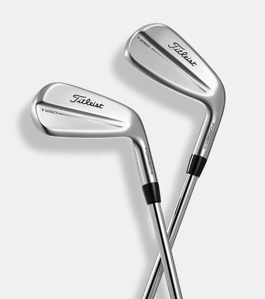 Titleist T250 Irons 5-GW (7 Irons) True Temper AMT Tour Black LEFT HANDED - Image 2 of 4