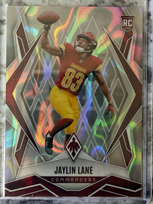 Panini Phoenix 2025 Football Jaylin Lane #186 RC Washington Commanders 07/75 NFL