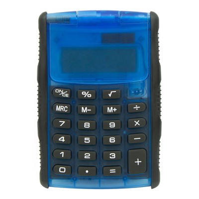Dual Power Flipper Calculator CALC3000 5'' x 3-1/2'' in Blue