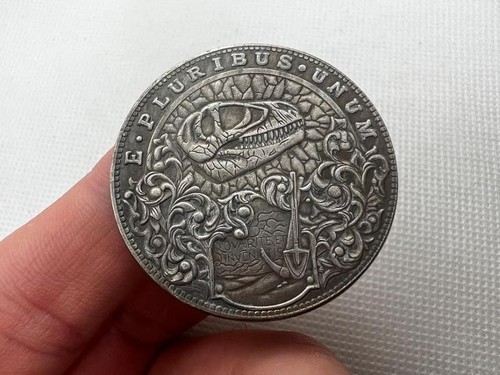 Einzigartige Dinosauriermünze E Pluribus Unum 1899 - Picture 3 of 7