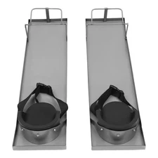 Concrete Knee Boards Slider Knee Boards 27'' x 8'' Kneeler Board Stainless Steel