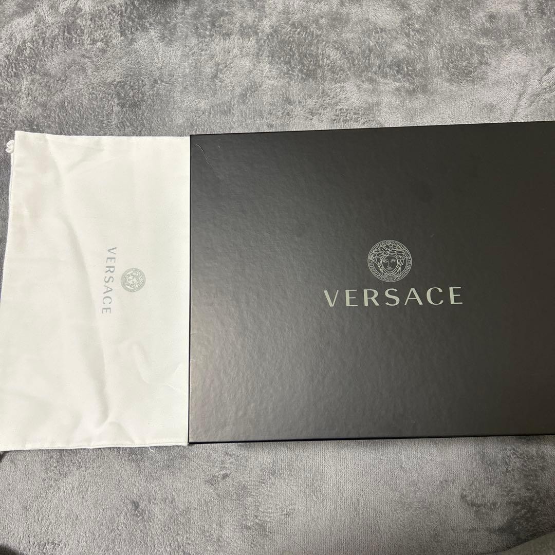 Men 8.5US Versace Oversized Black Sneakers Luxury Designer Limited Edition Rare thumbnail 2