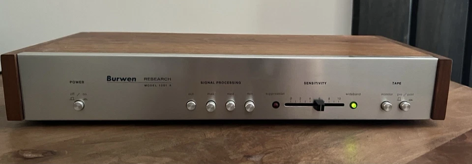 Burwen DNF-1201a Noise Reduction Unit. Rare Vintage! - Image 2 of 3