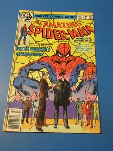 Amazing Spider-man #185 Bronze age VG Wow