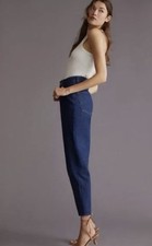 SNACKS Mother High Waisted Twizzy Ankle Jeans in Cold Brew Size 28