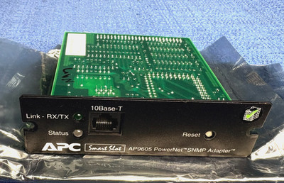 APC Smart Slot PowerNet SNMP Adapter Remote Monitoring UPS Module Card