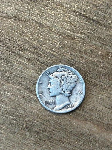 1942 Mercury Dime VF