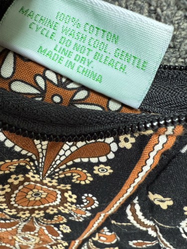 Vera Bradley Olivia Purse In Retired Cafe Latte Pattern Quilted Shoulder Bag - Picture 8 of 9