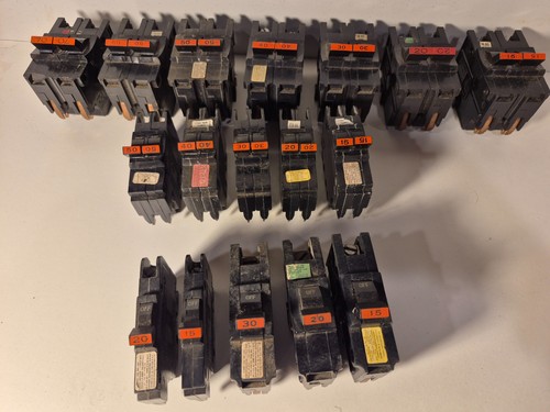 Ffe Breakers Federal Pacific FPE Breakers Multiple Amps Select From Menu | eBay