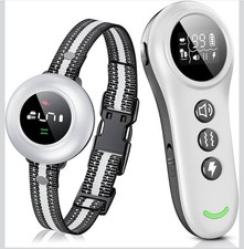 2-in-1 Dog Shock Collar  Dog Bark Collar - Smart Anti Barking Dog Training