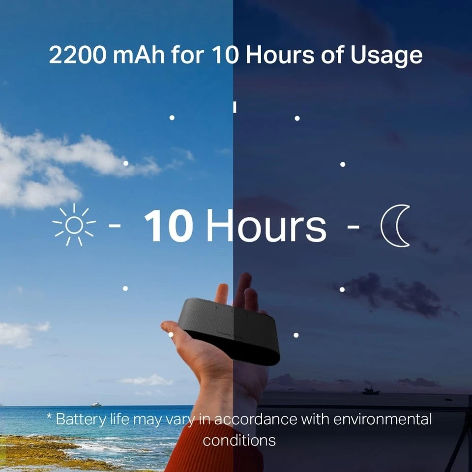 Mobiler WLAN Router MT110 tragbares WLAN für unterwegs ohne Vertrag 4G LTE 15... - Bild 4 von 4